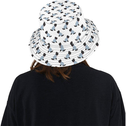 Scottish Terriers Print Design LKS3013 Unisex Bucket Hat