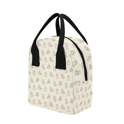 Shiba Inu Print Design LKS306 Insulated Lunch Bag