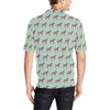 Donkey Print Design LKS402 Men Polo Shirt