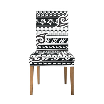 Samoan Style Print Design LKS305 Dining Chair Slipcover