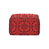 Bandana Red Print Design LKS304 Diaper Bag Backpack