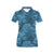 Jean Tropical Pattern Print Design 04 Women's Polo Shirt