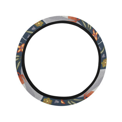 Sloth Print Design LKS303 Steering Wheel Cover with Elastic Edge