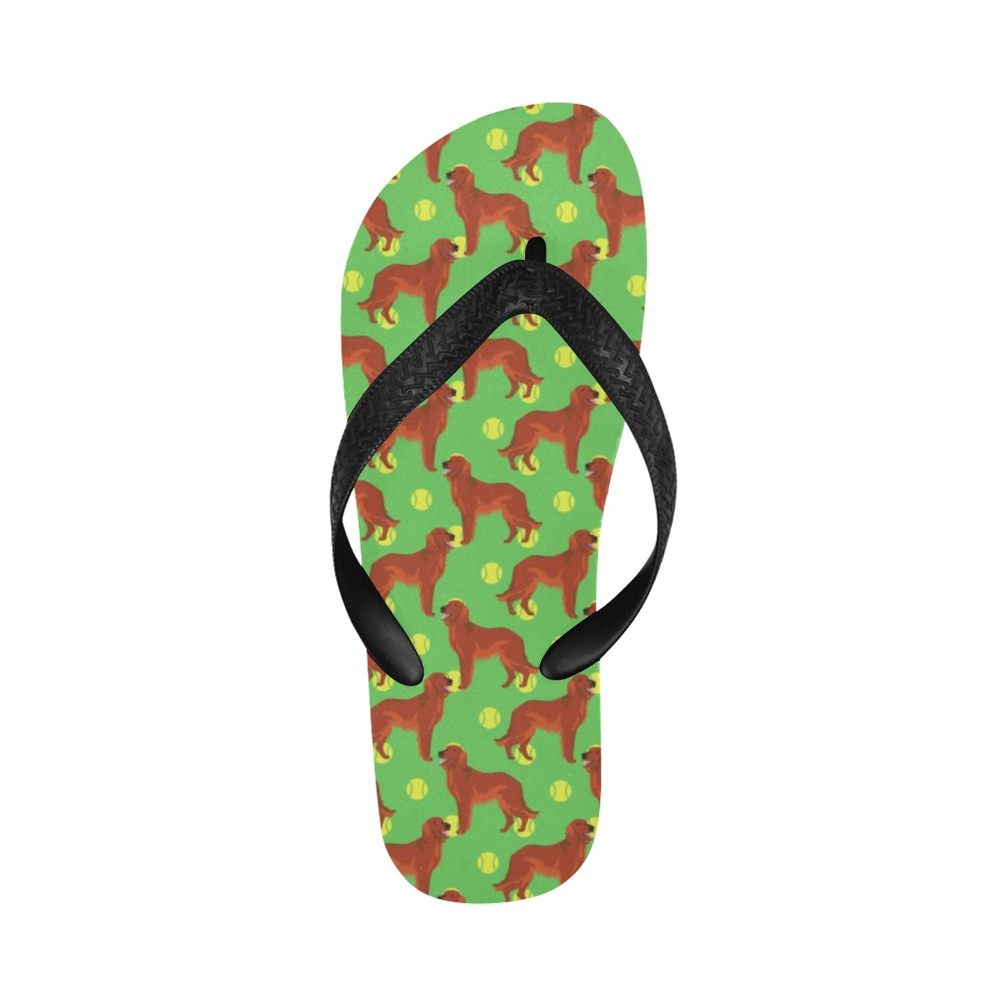 Setters Irish Print Design LKS302 Flip Flops
