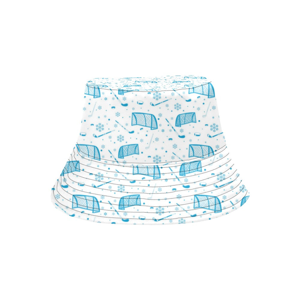 Hockey Print Design LKS303 Unisex Bucket Hat