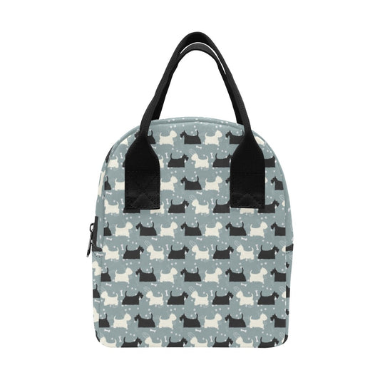 Scottish Terriers Print Design LKS301 Insulated Lunch Bag