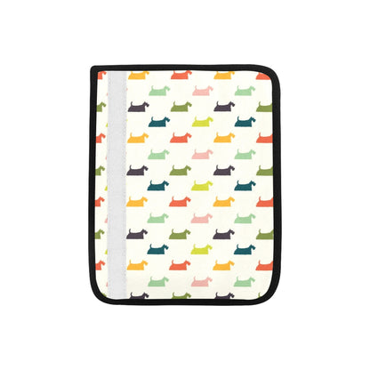 Scottish Terriers Print Design LKS305 Car Seat Belt Cover