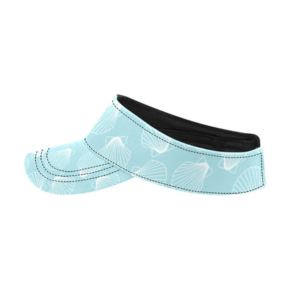 Seashell Print Design LKS3010 Unisex Sun Visor