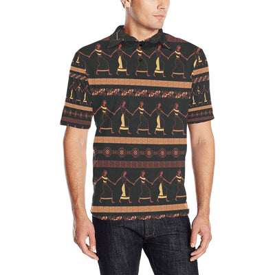 Ancient Greek Human Print Design LKS306 Men Polo Shirt