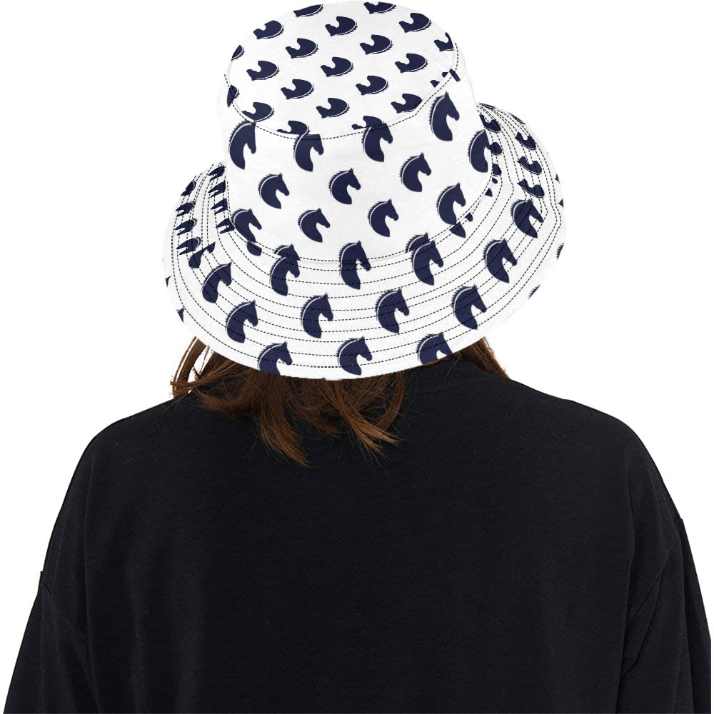 Horse Head Print Design LKS303 Unisex Bucket Hat