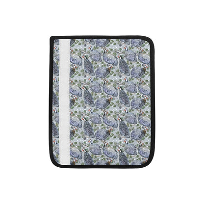 Guinea Fowl Print Design LKS402 Car Seat Belt Cover