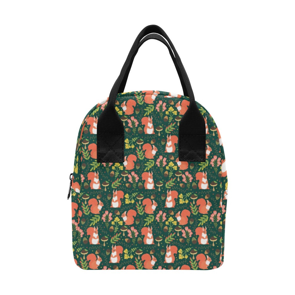 Squirrel Print Design LKS302 Insulated Lunch Bag