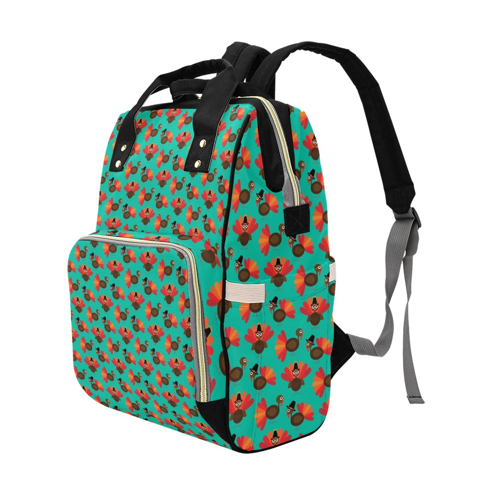 Thanksgiving Print Design LKS307 Diaper Bag Backpack