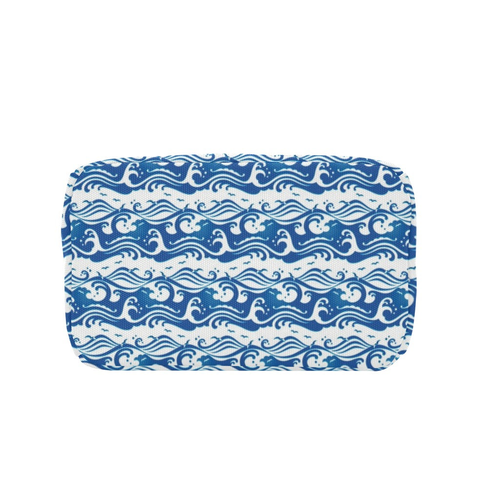 Wave Print Design LKS303 Insulated Lunch Bag