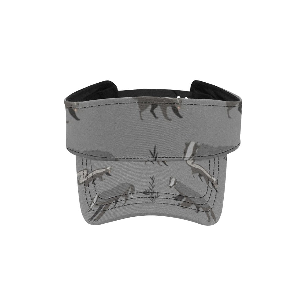 Skunk Print Design LKS301 Unisex Sun Visor