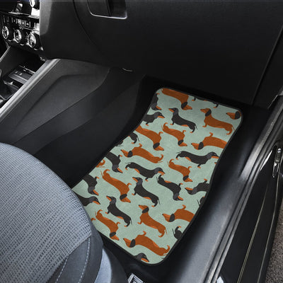 Dachshund Cute Print Pattern Car Floor Mats