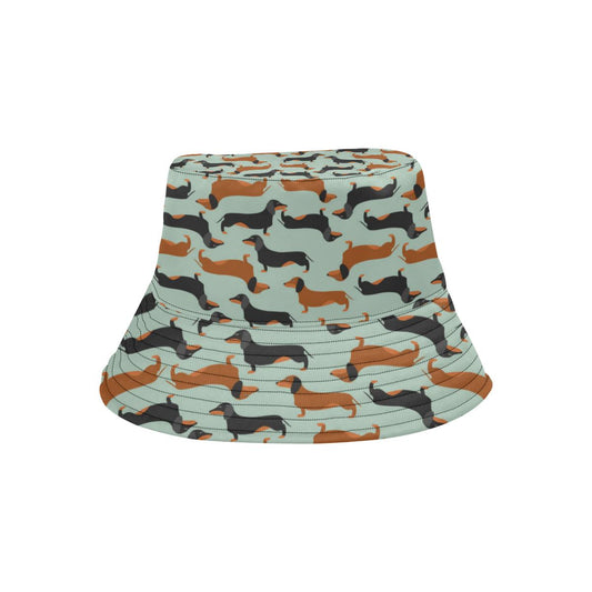 Dachshund Cute Print Pattern Unisex Bucket Hat