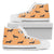 Dachshund Draw Print Pattern Women High Top Shoes