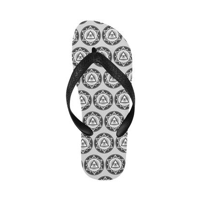 Third Eye Print Design LKS301 Flip Flops