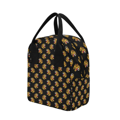 Tiger Head Print Design LKS306 Insulated Lunch Bag