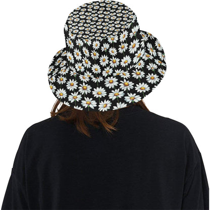 Daisy Print Pattern Unisex Bucket Hat