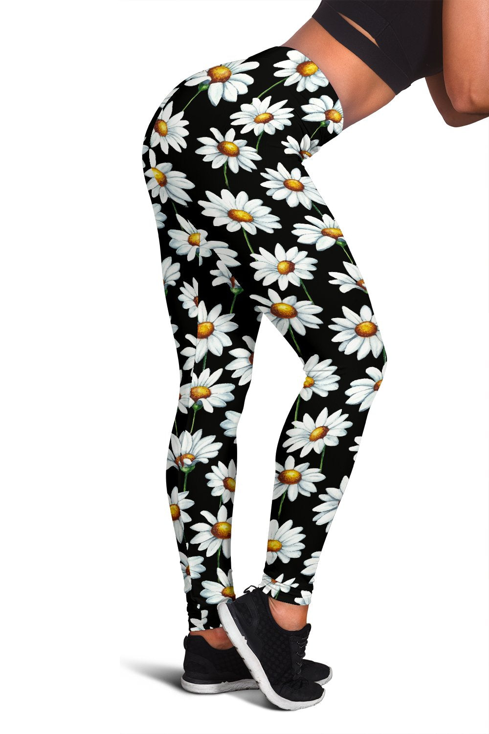 Daisy Print Pattern Women Leggings