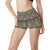 Damask Elegant Luxury Print Pattern High Waisted Spandex Shorts-JTAMIGO.COM