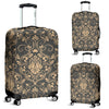 Damask Elegant Luxury Print Pattern Luggage Cover Protector
