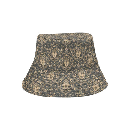 Damask Elegant Luxury Print Pattern Unisex Bucket Hat