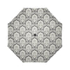 Damask Elegant Print Pattern Automatic Foldable Umbrella