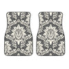 Damask Elegant Print Pattern Car Floor Mats