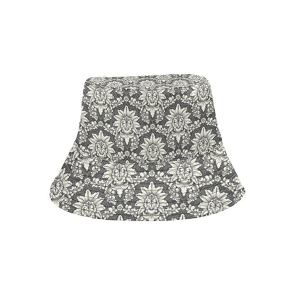 Damask Elegant Print Pattern Unisex Bucket Hat