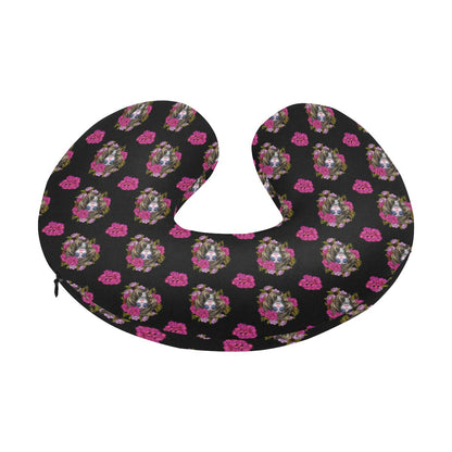 Day of the Dead Makeup Girl U-Shaped Travel Neck Pillow-JTAMIGO.COM