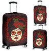 Day Of The Dead Mexican Girl Luggage Cover Protector