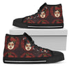 Day of the Dead Mexican Girl Women High Top Shoes