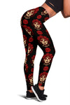 Day of the Dead Skull Girl Pattern Women Leggings