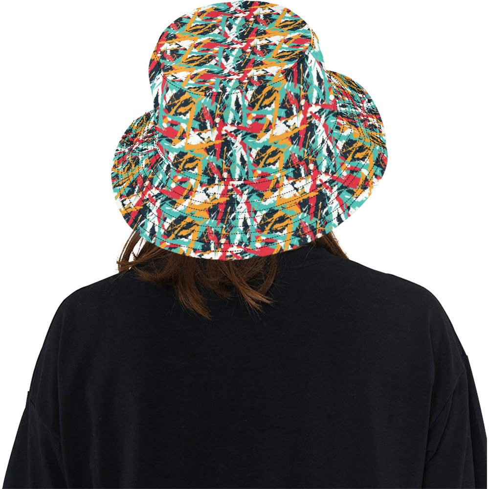 Splatter Print Design LKS304 Unisex Bucket Hat