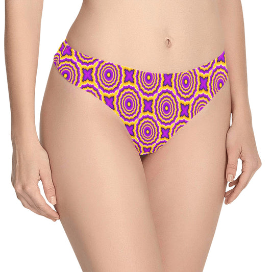 Optical illusion Expansion Women's Thongs