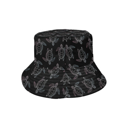 Sea Turtle Print Design LKS3012 Unisex Bucket Hat