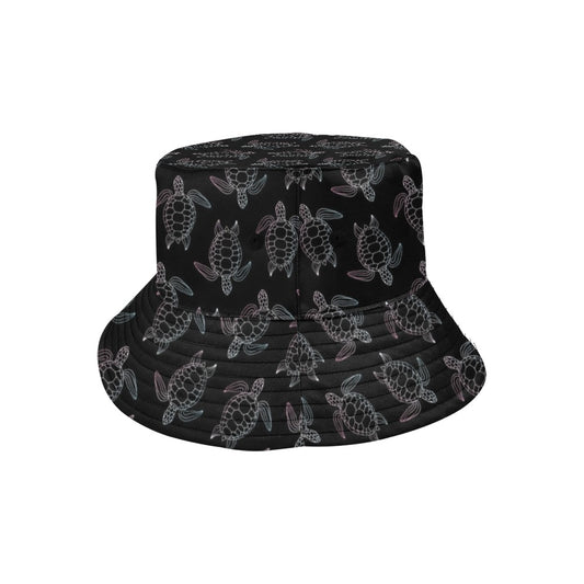 Sea Turtle Print Design LKS3012 Unisex Bucket Hat