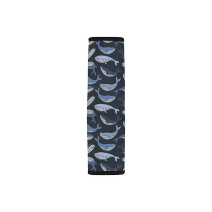 Whale Print Design LKS301 Car Seat Belt Cover