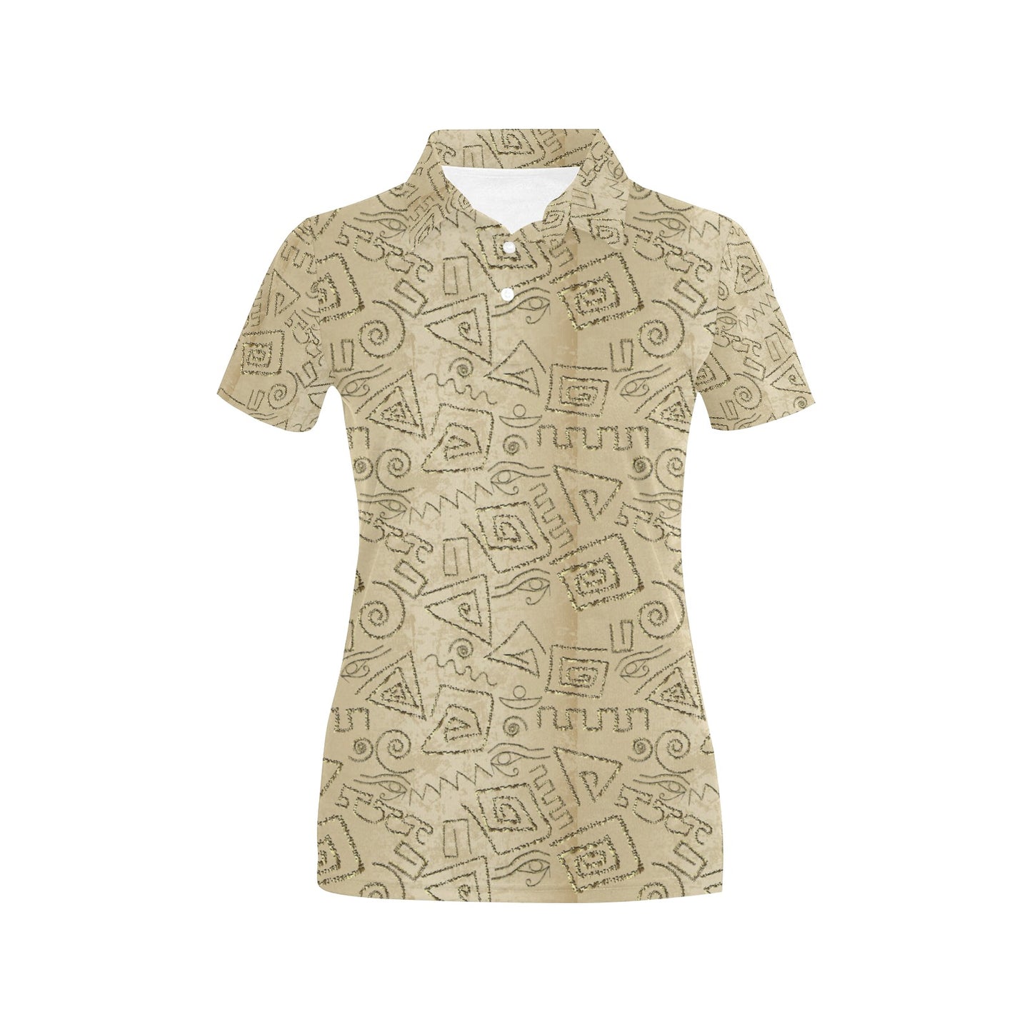 Ancient Greek Print Design LKS3013 Women's Polo Shirt