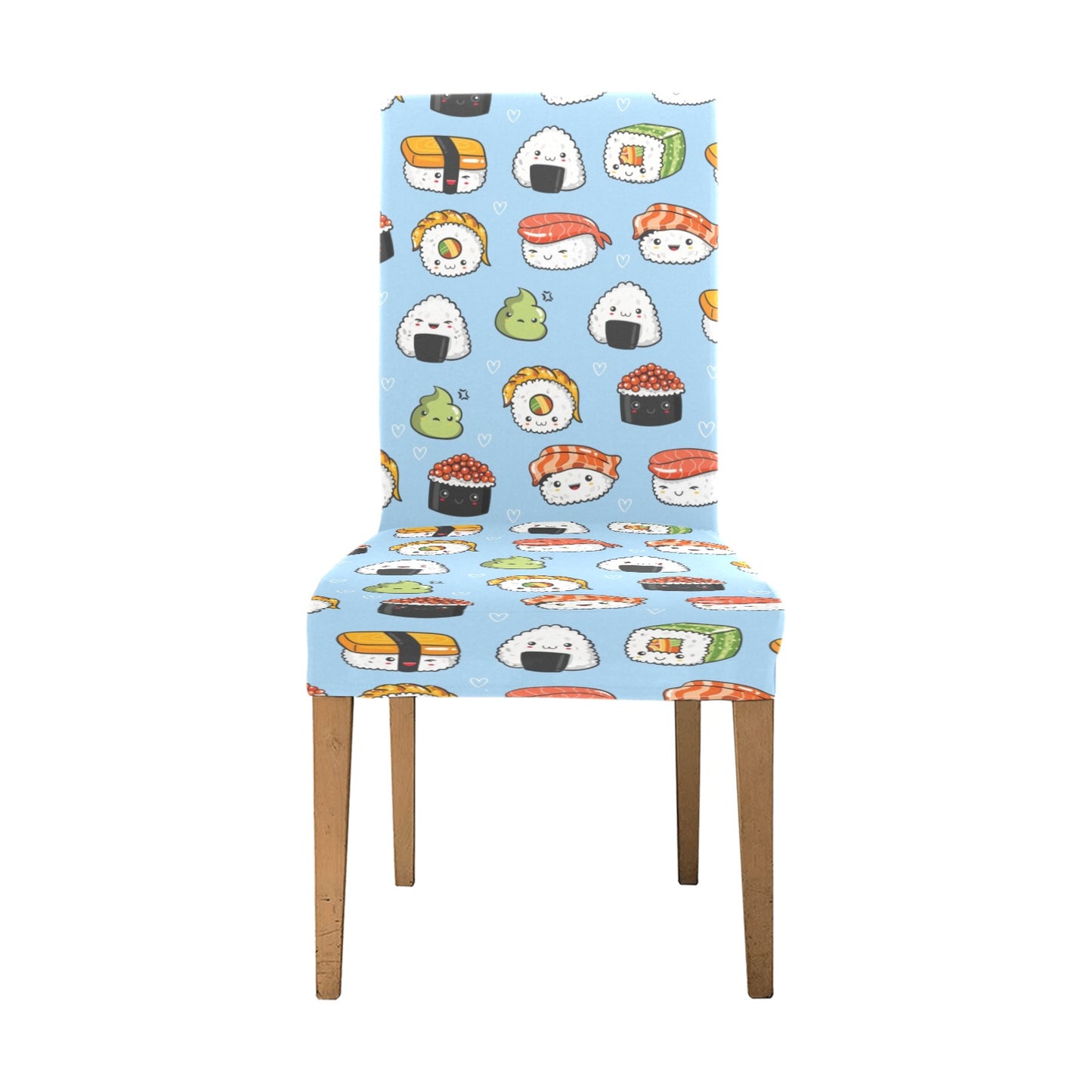 Sushi Print Design LKS303 Dining Chair Slipcover