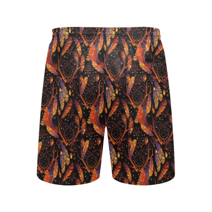 Dream Catcher Native American Design Men's Swim Trunks Beach Shorts