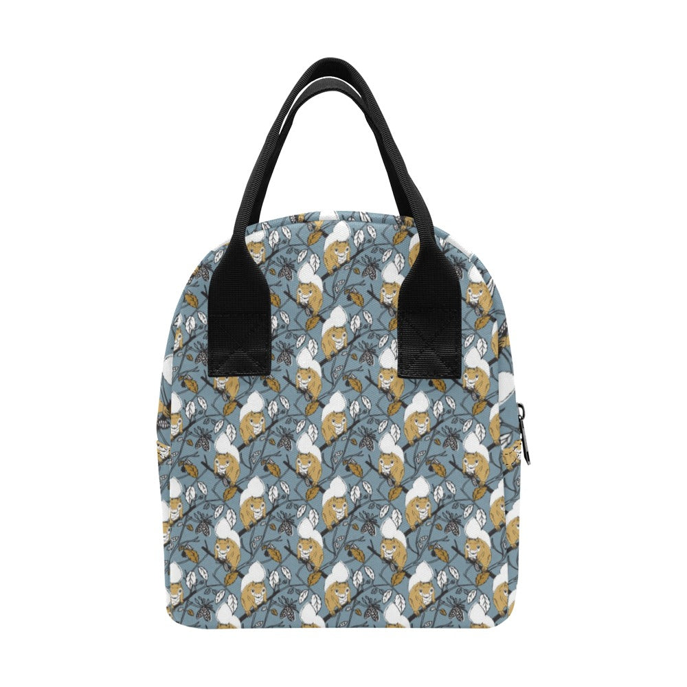 Squirrel Print Design LKS305 Insulated Lunch Bag