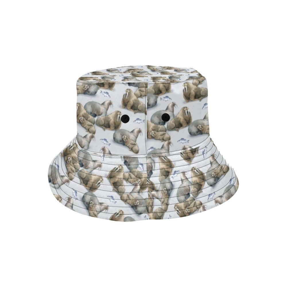 Walrus Print Design LKS401 Unisex Bucket Hat