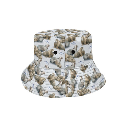 Walrus Print Design LKS401 Unisex Bucket Hat