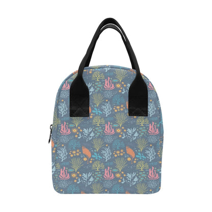 Seaweed Print Design LKS304 Insulated Lunch Bag