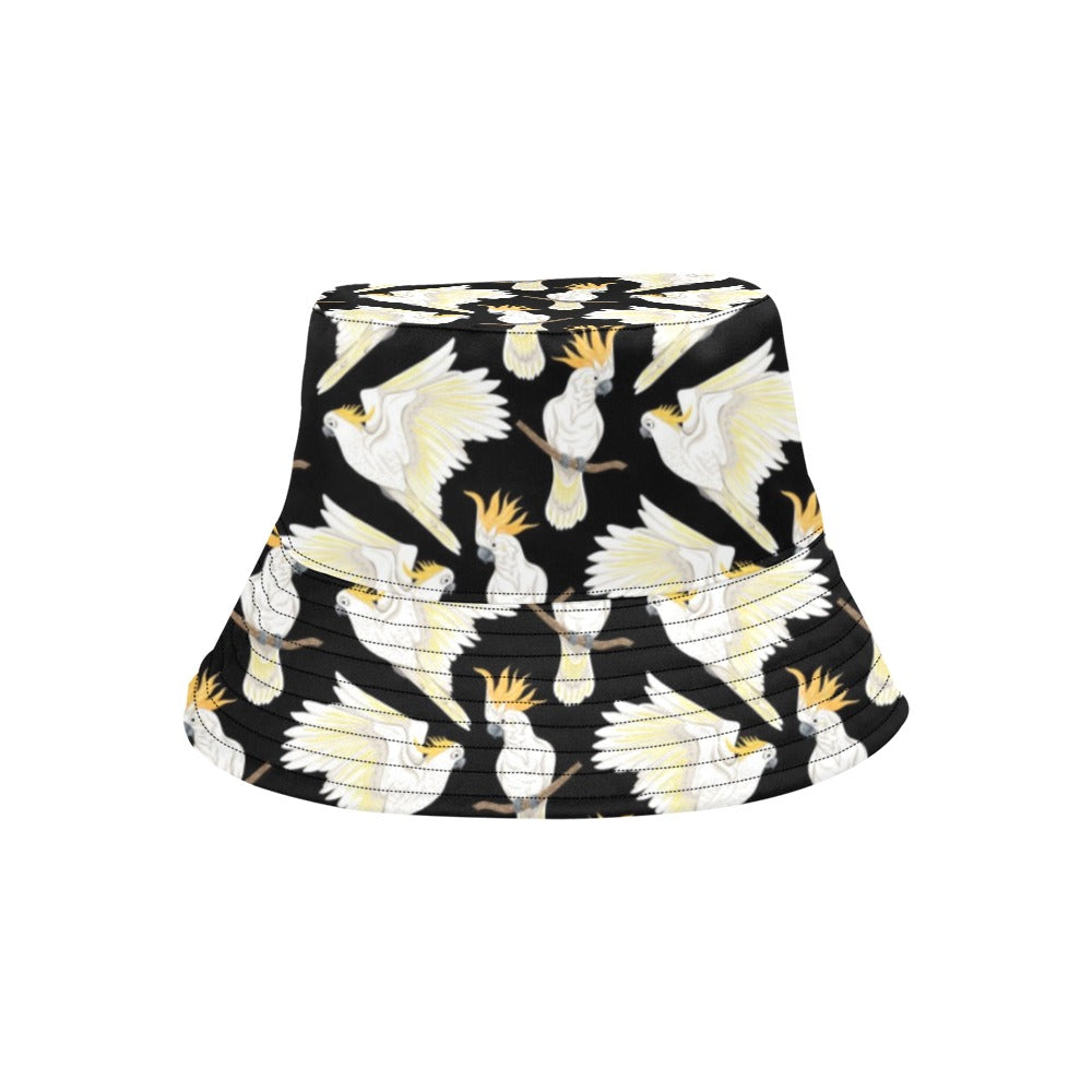 Cockatoo Print Design LKS402 Unisex Bucket Hat
