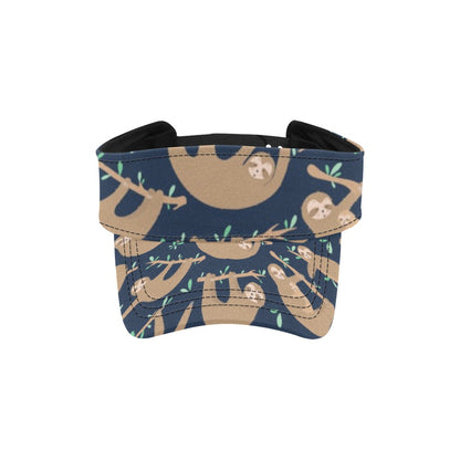 Sloth Print Design LKS307 Unisex Sun Visor